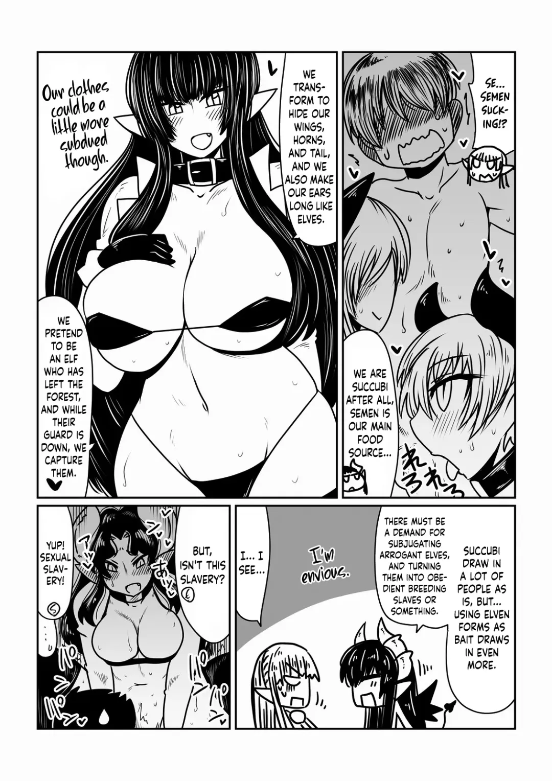 [Hroz] Elf-san to Succubus-san. | An Elf And A Succubus. Fhentai.net - Page 6