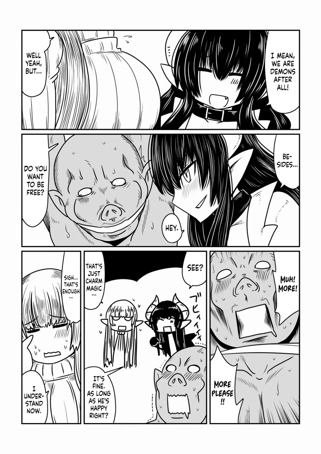 [Hroz] Elf-san to Succubus-san. | An Elf And A Succubus. Fhentai.net - Page 7