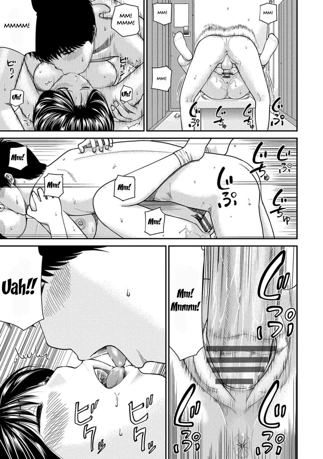 [Kuroki Hidehiko] Momojiri Danchi Mama-san Volley Doukoukai - Mom's Volley Ball | Momojiri District Mature Women's Volleyball Club Fhentai - Page 154