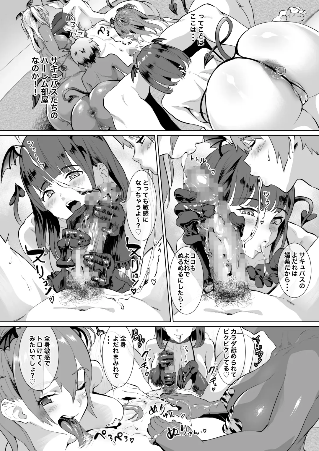 [2t] Deli Succu!! vol. 3.0 ~Succubus no Harem ni Gyaku Delivery Sarete Shiboritsukusareta Repo~ Fhentai - Page 10