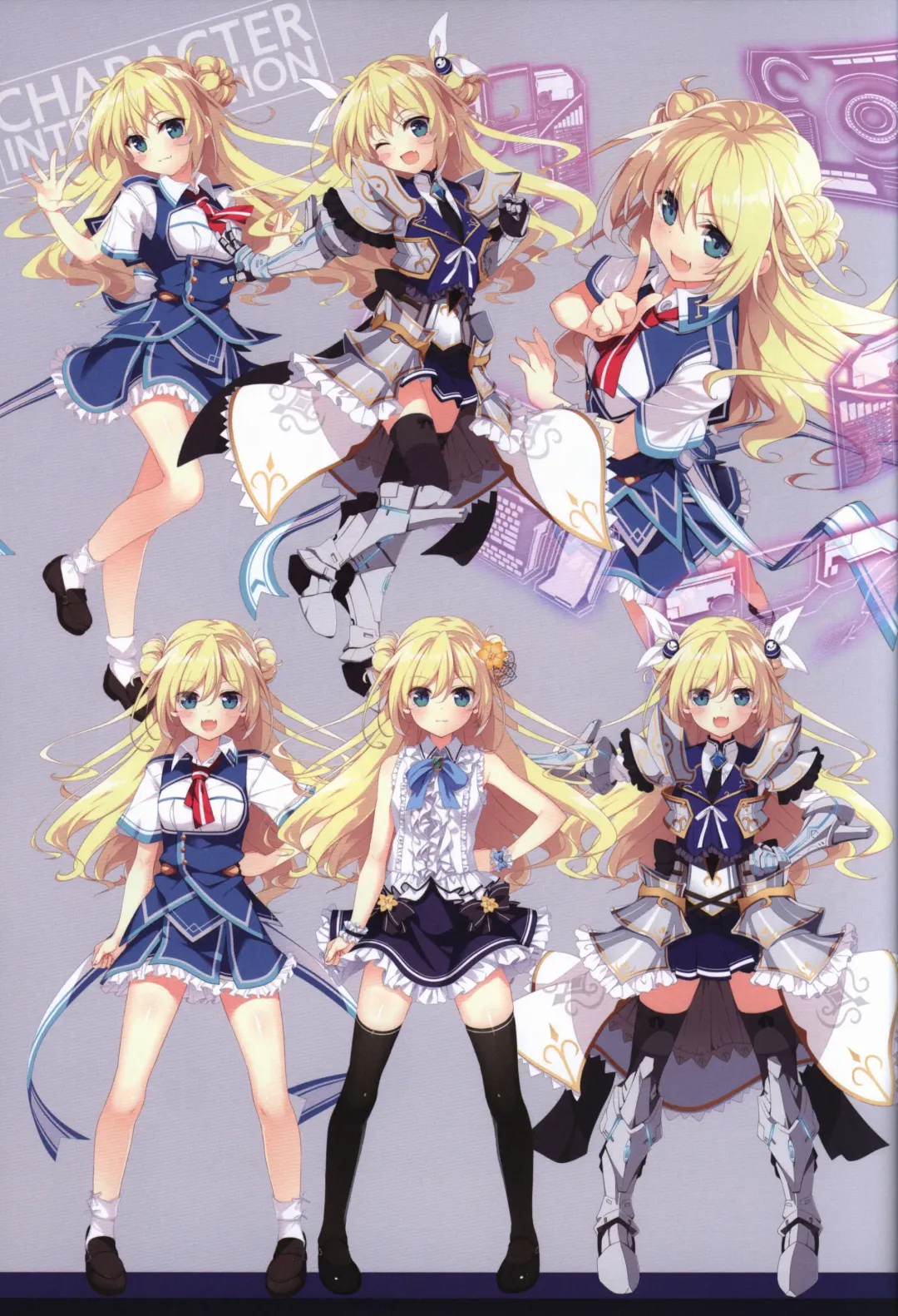 [Moeki Yuuta - Niro - Pira] Kizuna Kirameku Koi Iroha KATANA ART BOOK Fhentai - Page 21