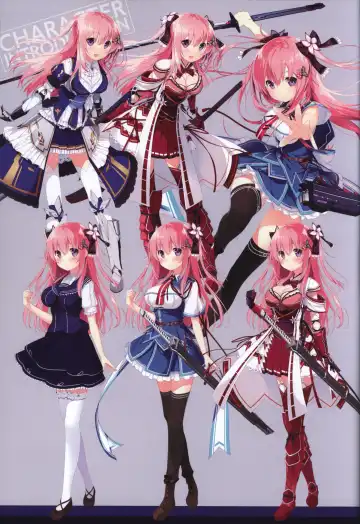 [Moeki Yuuta - Niro - Pira] Kizuna Kirameku Koi Iroha KATANA ART BOOK Fhentai - Page 15