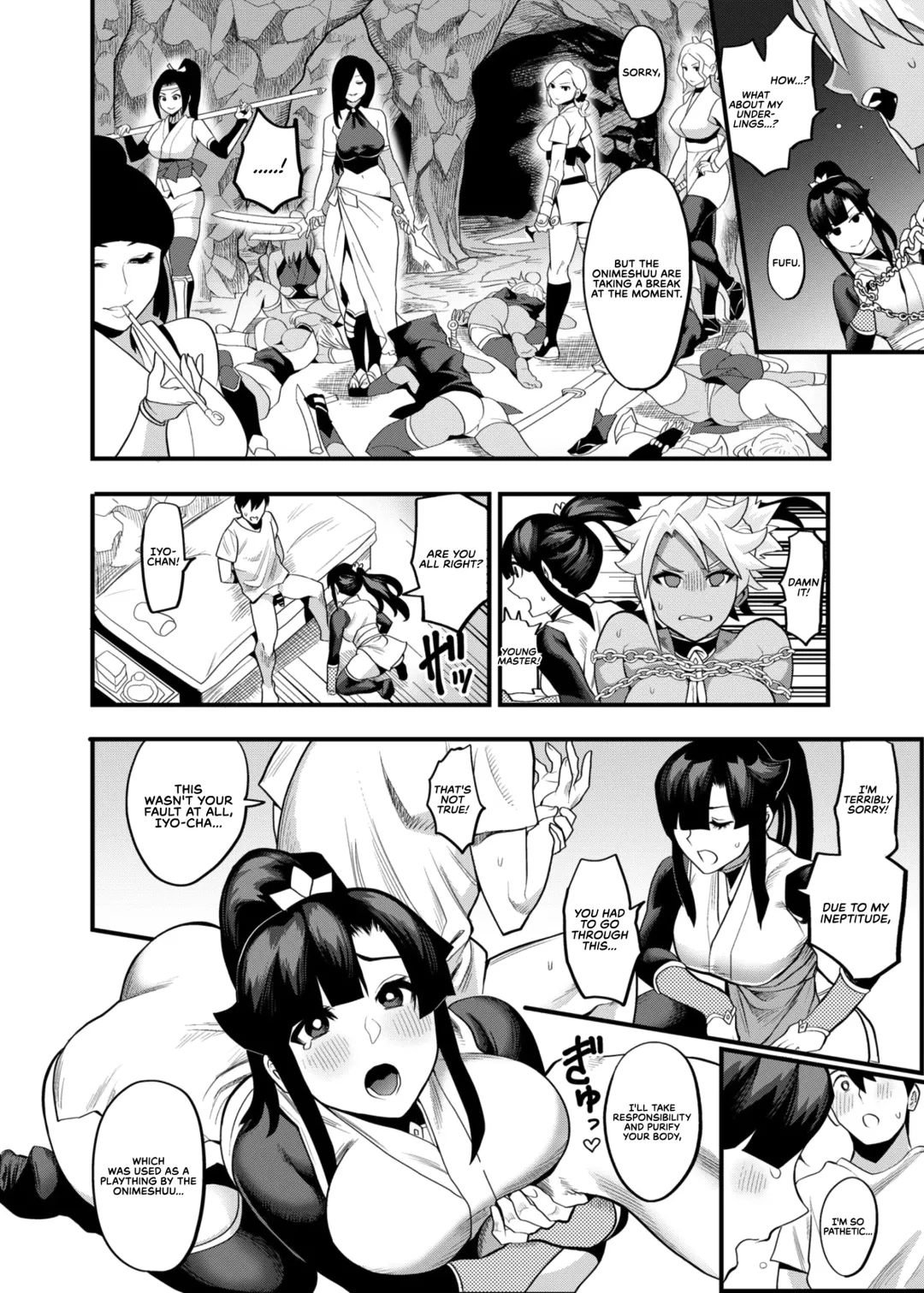 [Ichiren Takushou] Oideyo! Kunoichi no Sato Ni - Onimeshuu Kunoichi Gaga Shuurai no Maki | Come to the Village of the Kunoichi 2 - Attack of Gaga the Onimeshuu Kunoichi Fhentai - Page 17
