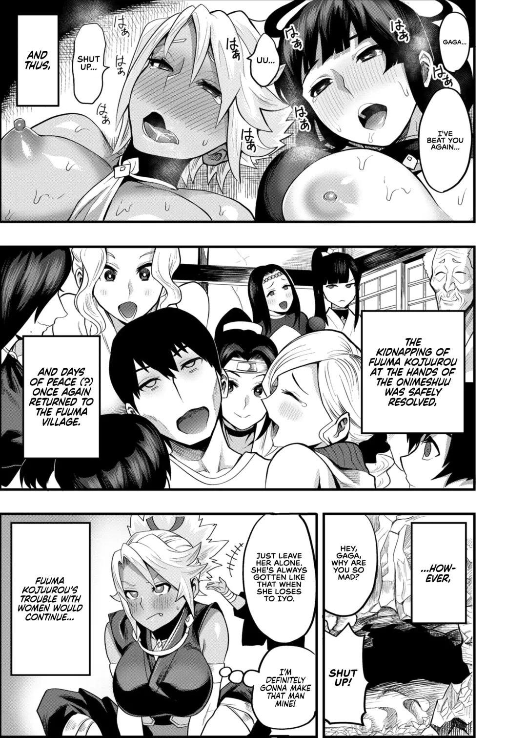 [Ichiren Takushou] Oideyo! Kunoichi no Sato Ni - Onimeshuu Kunoichi Gaga Shuurai no Maki | Come to the Village of the Kunoichi 2 - Attack of Gaga the Onimeshuu Kunoichi Fhentai - Page 26