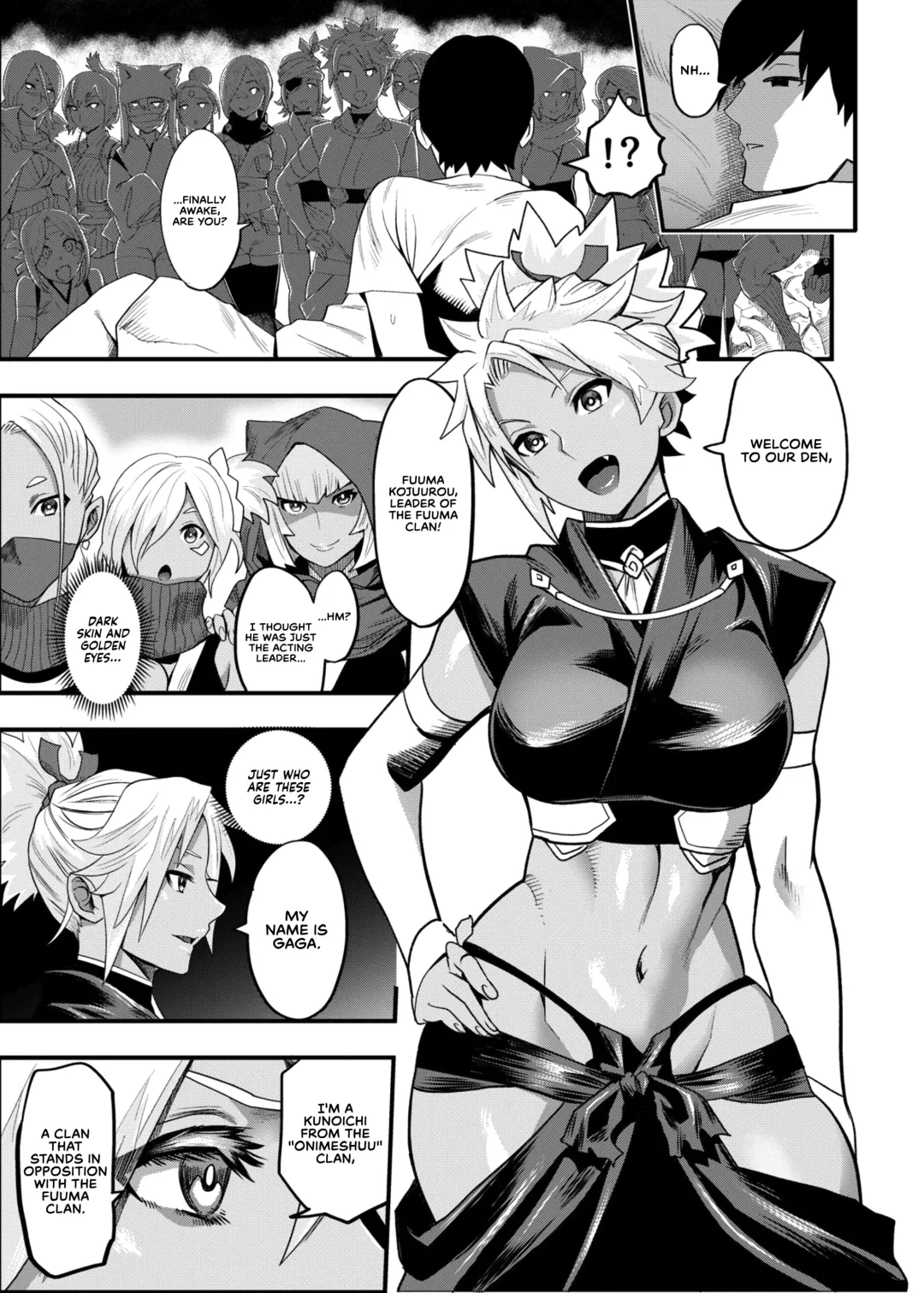 [Ichiren Takushou] Oideyo! Kunoichi no Sato Ni - Onimeshuu Kunoichi Gaga Shuurai no Maki | Come to the Village of the Kunoichi 2 - Attack of Gaga the Onimeshuu Kunoichi Fhentai - Page 8