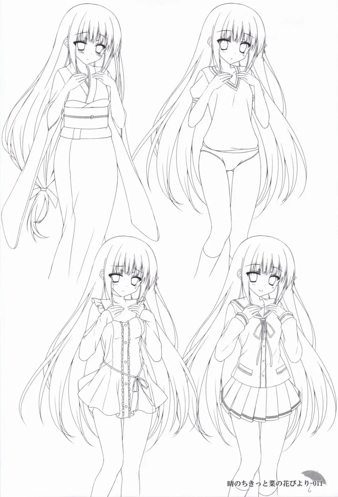 [Chikotam - Izumi Yuhina] Hare Nochi Kitto Nanohana Biyori Original Picture Collection Fhentai - Page 10