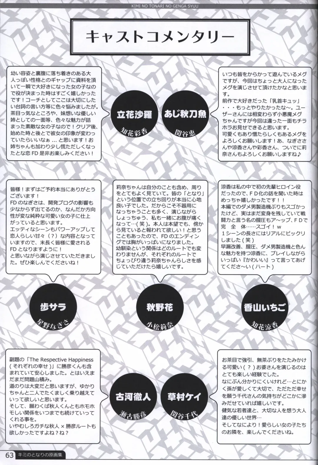 [Motomiya Mitsuki] Kimi no Tonari no  illustration art book Fhentai - Page 62