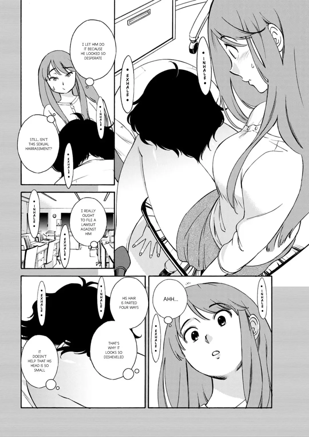 [Mikihime] Otogawa-san to Hasamare Kachou | Otogawa-san and The Manager between Her thighs Fhentai - Page 6