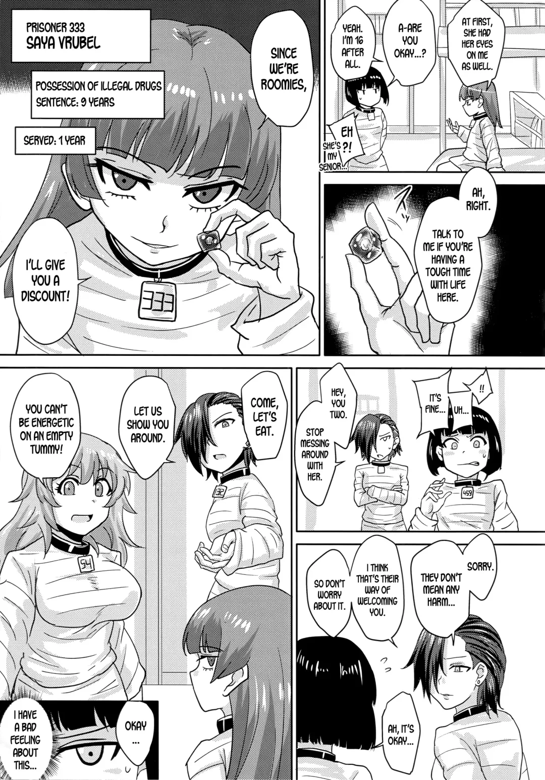 [Suzurame] Futanari Prison 2 Dairoku Kangoku Houkoku Ni Fhentai - Page 8