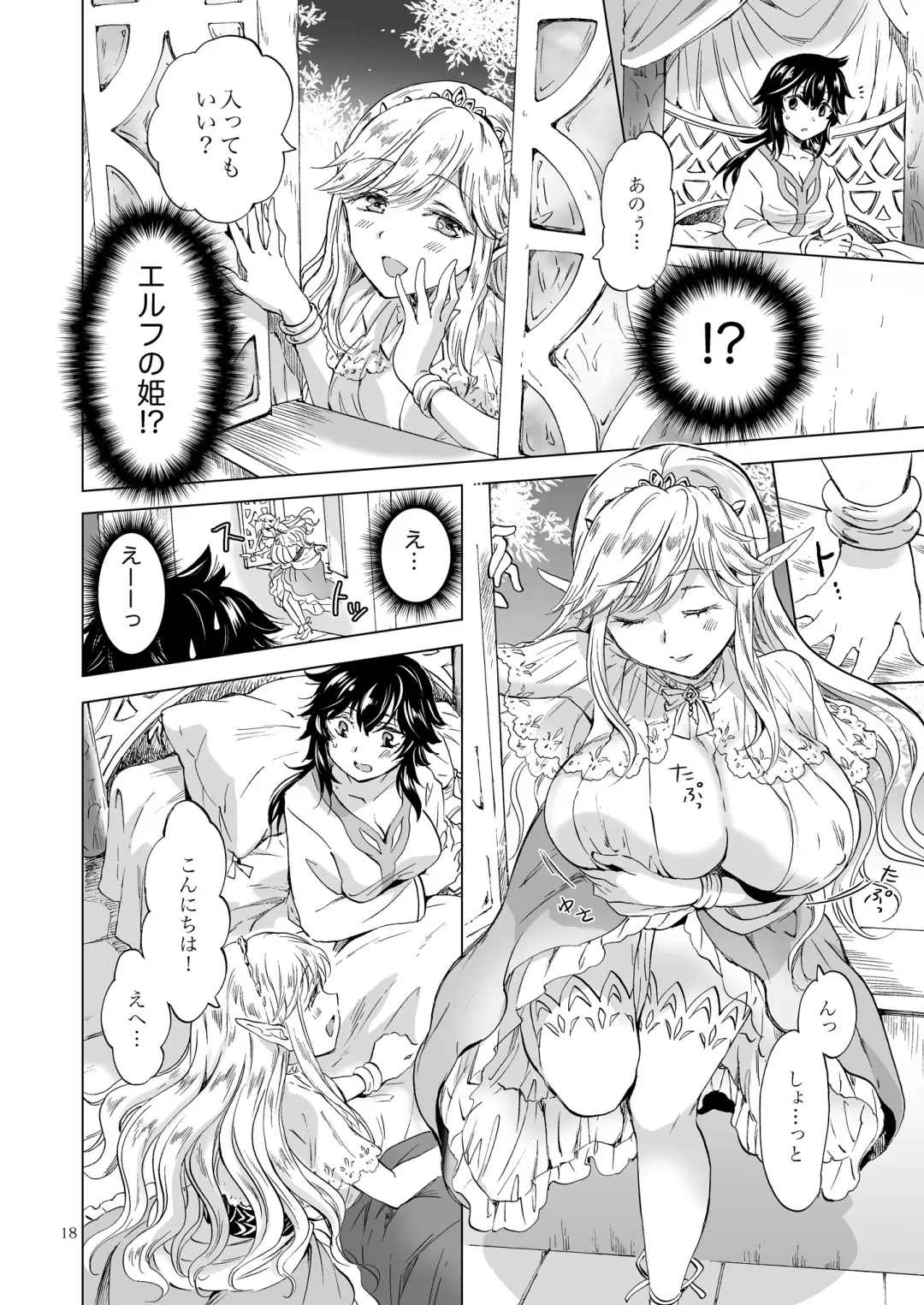 [Mira] Seinaru Chichi no Elf Hime Fhentai - Page 18