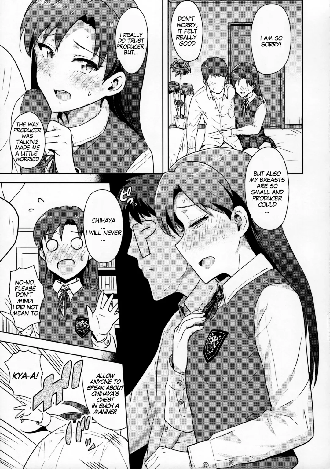[Tsurui] Chihaya to Seifuku! | Chihaya and Uniform! Fhentai - Page 22