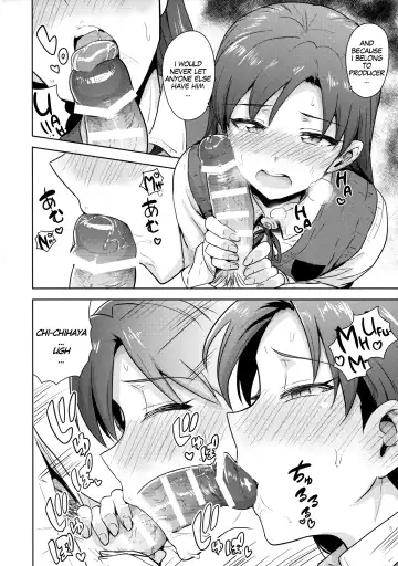 [Tsurui] Chihaya to Seifuku! | Chihaya and Uniform! Fhentai - Page 19