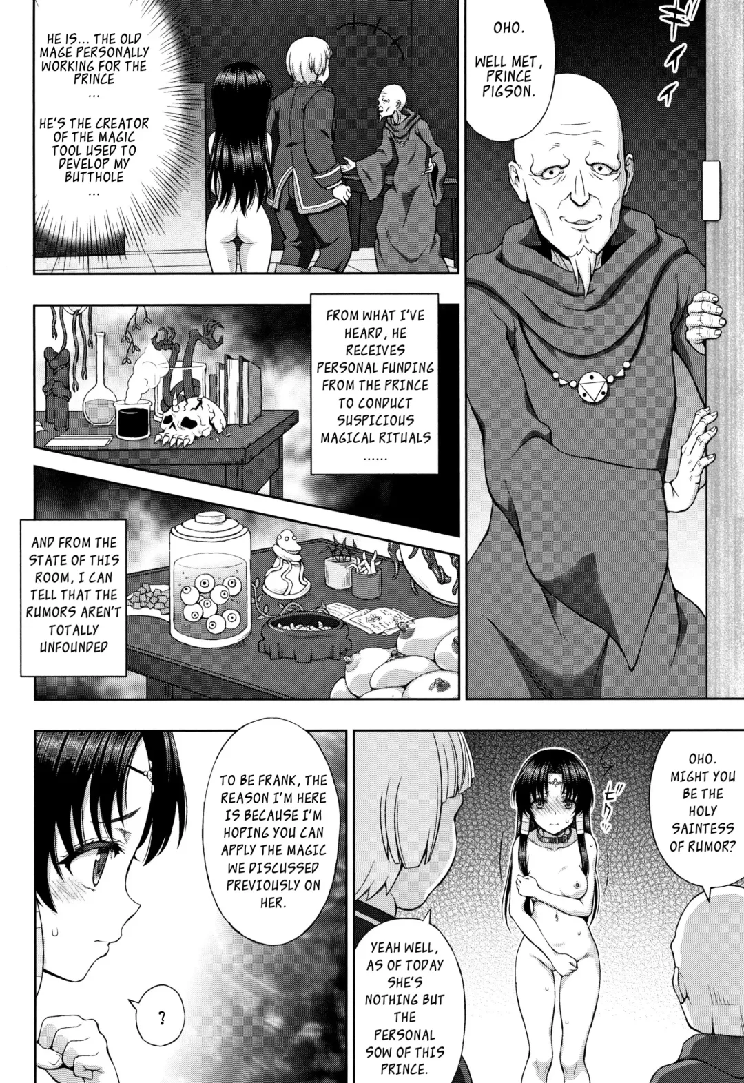 [Chaccu] Seijo no Kenshin | The Saint's Devotion Ch. 6 Fhentai - Page 6