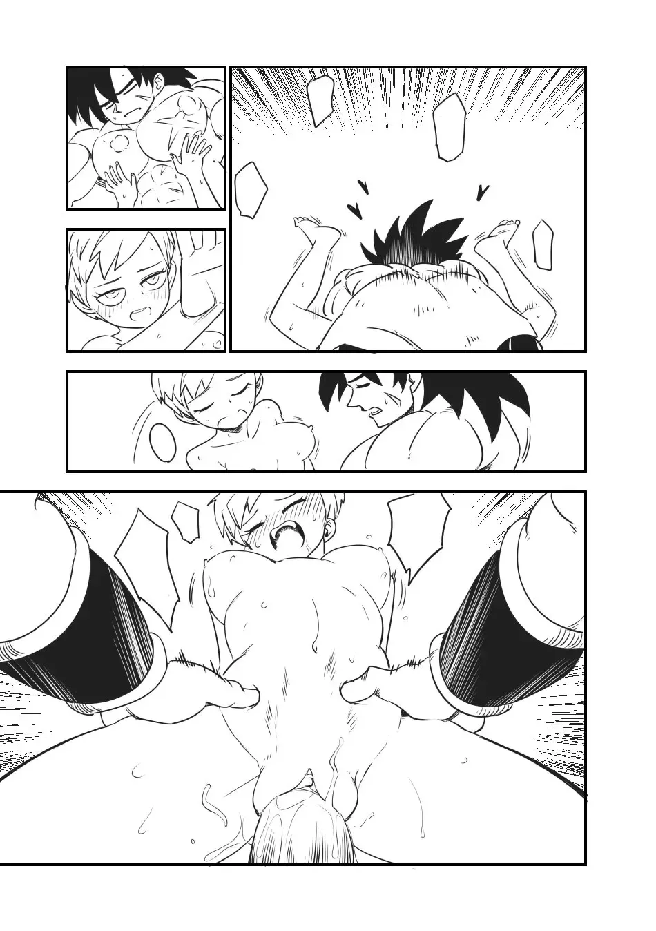 [Leng Wa Guo] 3Q3Q Dragon Ball Super Broly Fan Comic Fhentai - Page 11