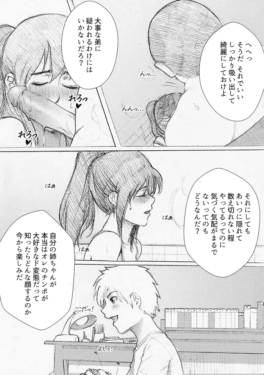 [Rannero] Boku no Onee-chan ga Konna ni Bitch na Hazu ga Nai Fhentai - Page 9