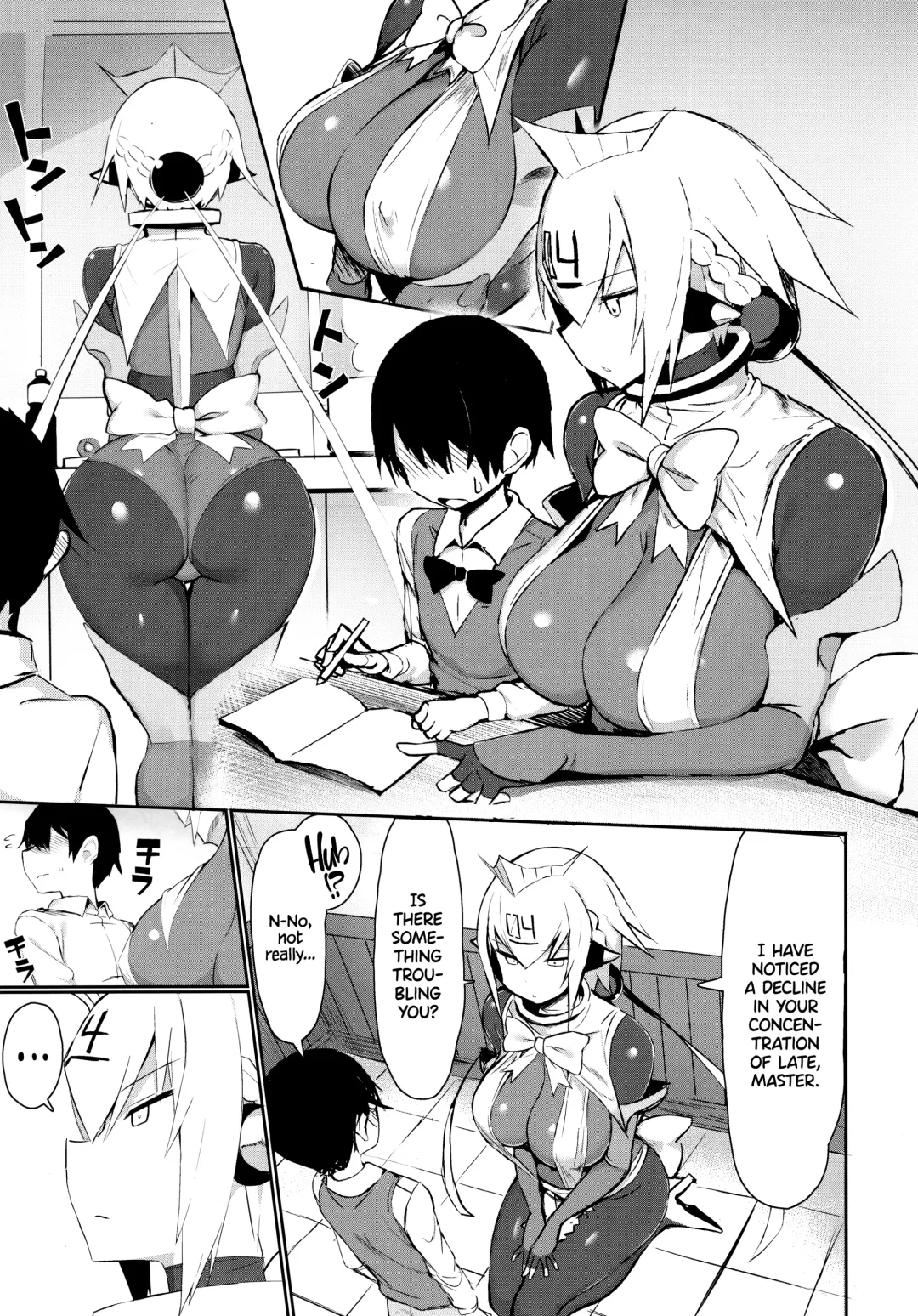 [Great Mosu] OneShota Sakusei Bomber Maid | Onee shota Huge-Titted Cum-draining Bomber Maid Fhentai.net - Page 4