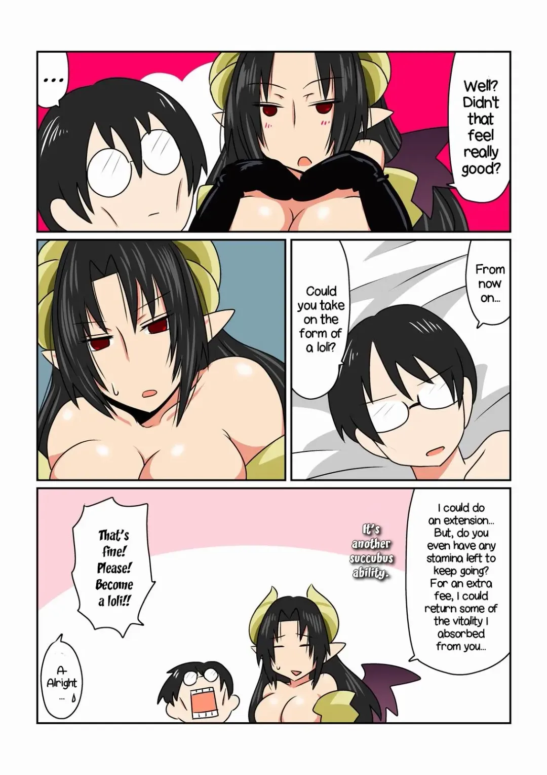 [Hroz] Lolicon to Kyonyuu Succubus-san. | The Lolicon and The Big Breasted Succubus. Fhentai - Page 13