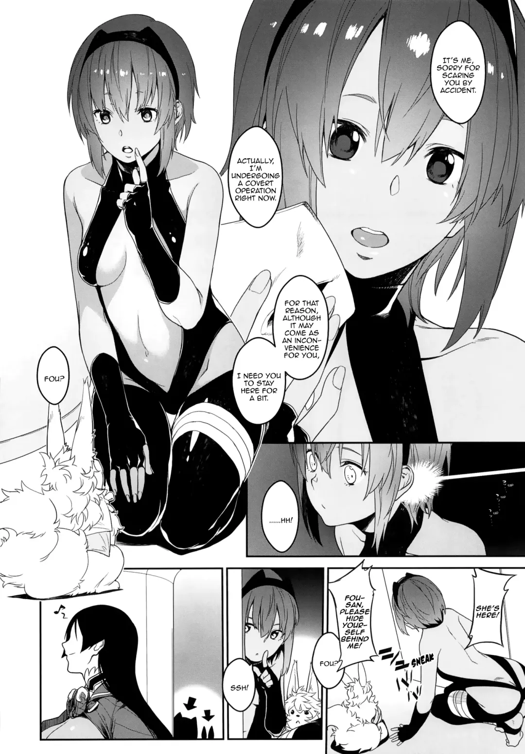 [Minakuchi Takashi] Seihitsu-chan In My Room | Serenity-chan in My Room Fhentai.net - Page 4