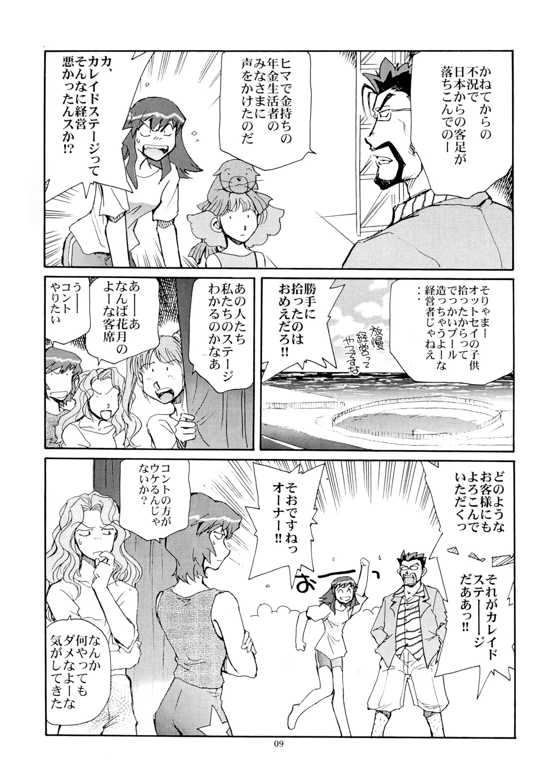 [Yasunaga Kouichirou] Kaleido Superstar Retsuden Fhentai - Page 8