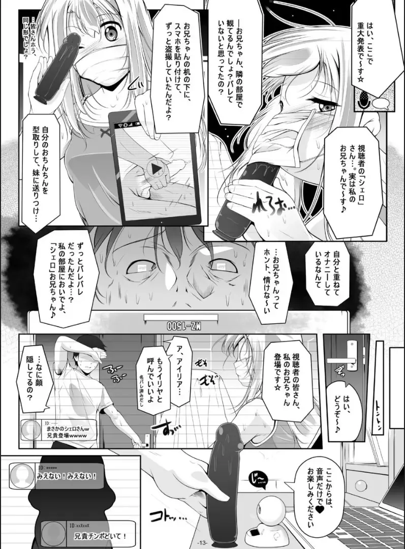 [Fuyutugu] Illya Mama no Omocha o Karite H na Haishin Fhentai - Page 14