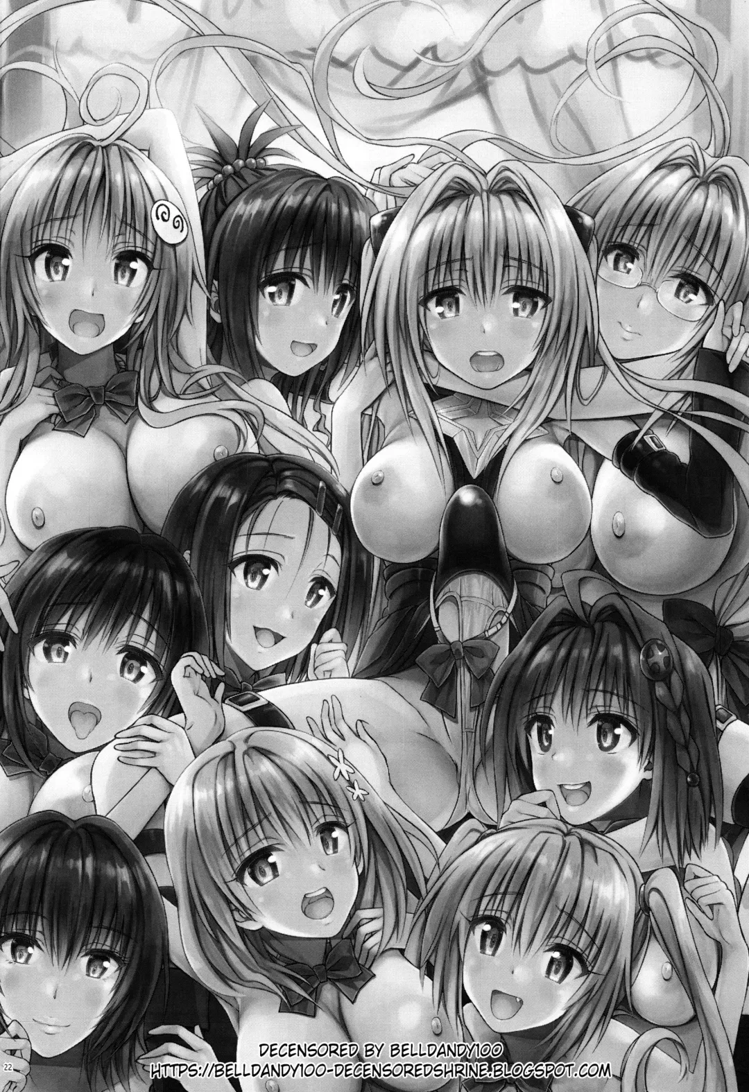 Rakuen Keikaku Darkness 2nd -Anaphylaxis is inevitable- Futanari Yami Futatabi (decensored) Fhentai - Page 19