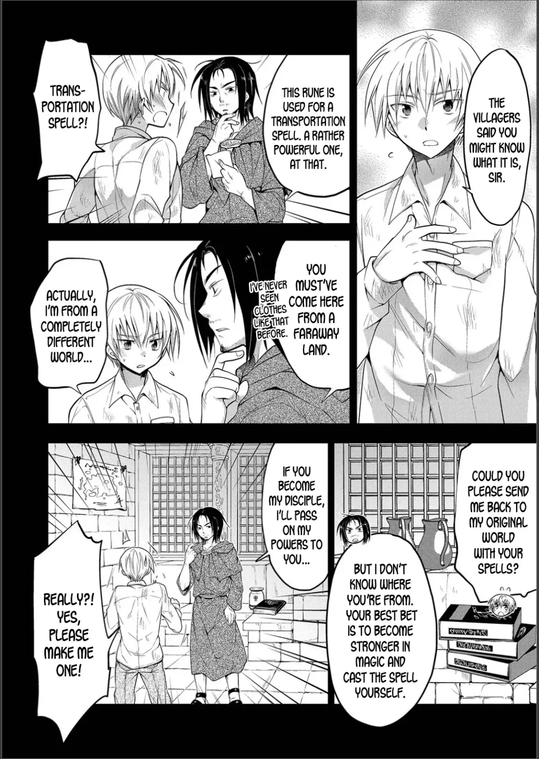 [Matsumoto Mitohi.] Kenja no Deshi | The Sage's Disciple Fhentai.net - Page 4