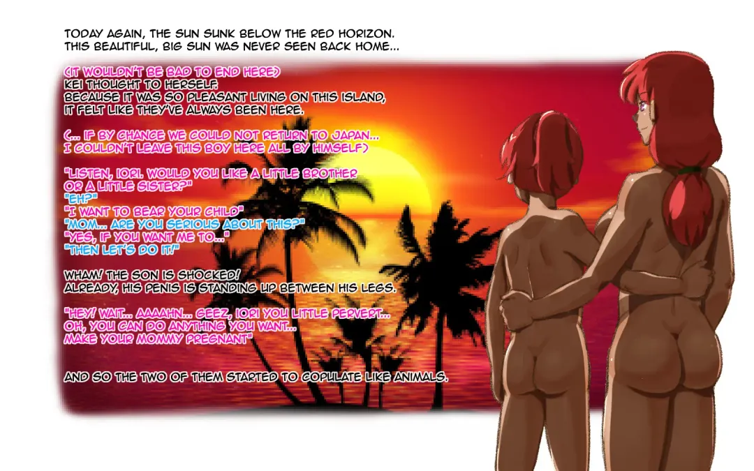 [Mizuiro Megane] Mama ShoTime Mujintou Hen | Deserted Island Fhentai - Page 47