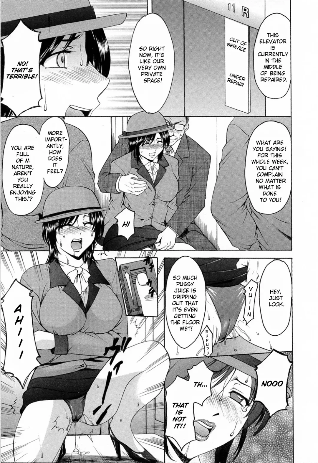 [Hoshino Ryuichi] Hataraku Onee-san wa Back ga Osuki - A Working Woman Prefers Doggy Style Ch. 1-2 Fhentai - Page 34