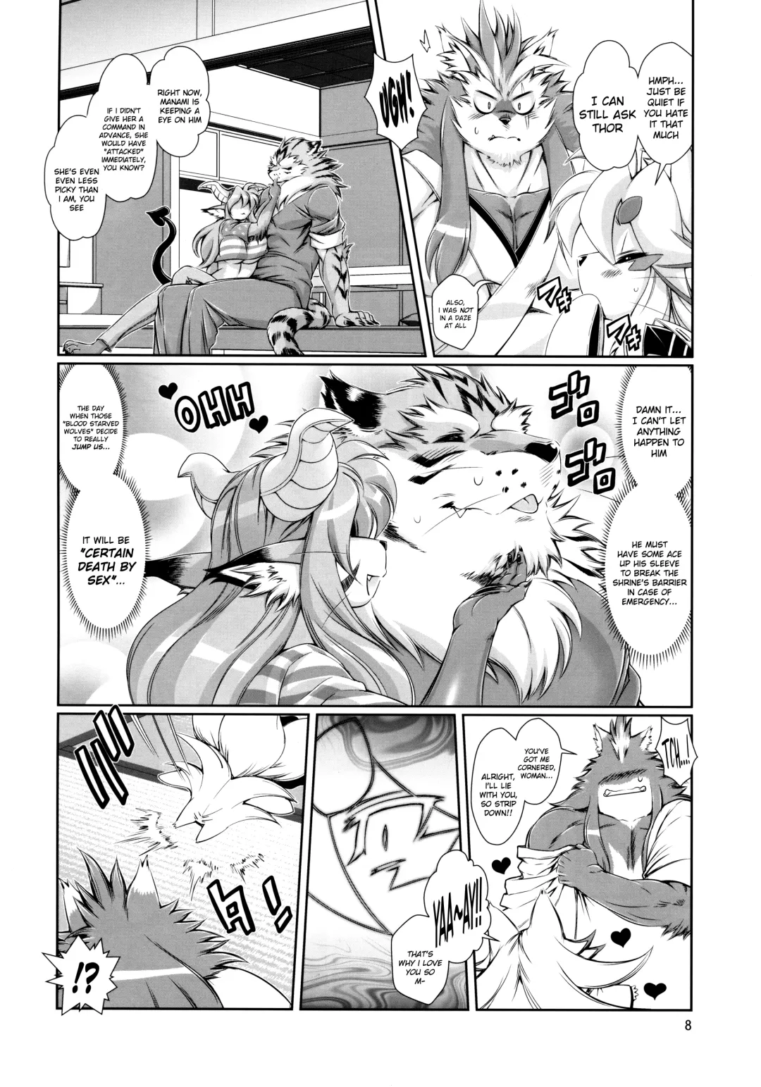 [Amakuchi] Mahou no Juujin Foxy Rena 10 (decensored) Fhentai.net - Page 9