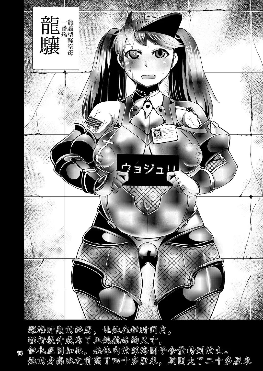 [Naniwadou Matatabi] HYBREED ~Shinkai Tsuki Kanmusu Shussan Kiroku~ | 舰娘深海化受孕出产记录 Fhentai - Page 14