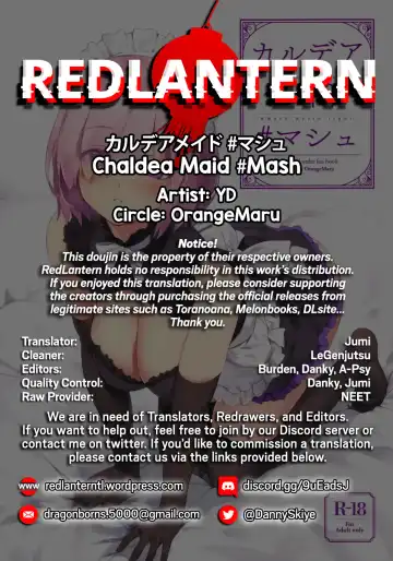 [Yd] Chaldea Maid #Mash Fhentai.net - Page 20