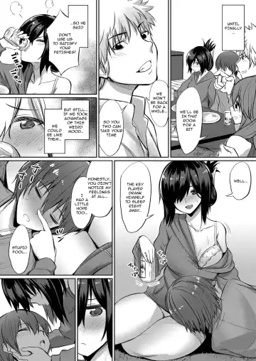 [Yasu] Horoyoi 3P Sex Lesson ~Yuujin Couple Koi no Tehodoki~ | Tipsy Threesome Sex Lesson ~Romance Training with a Friendly Couple~ (decensored) Fhentai - Page 3