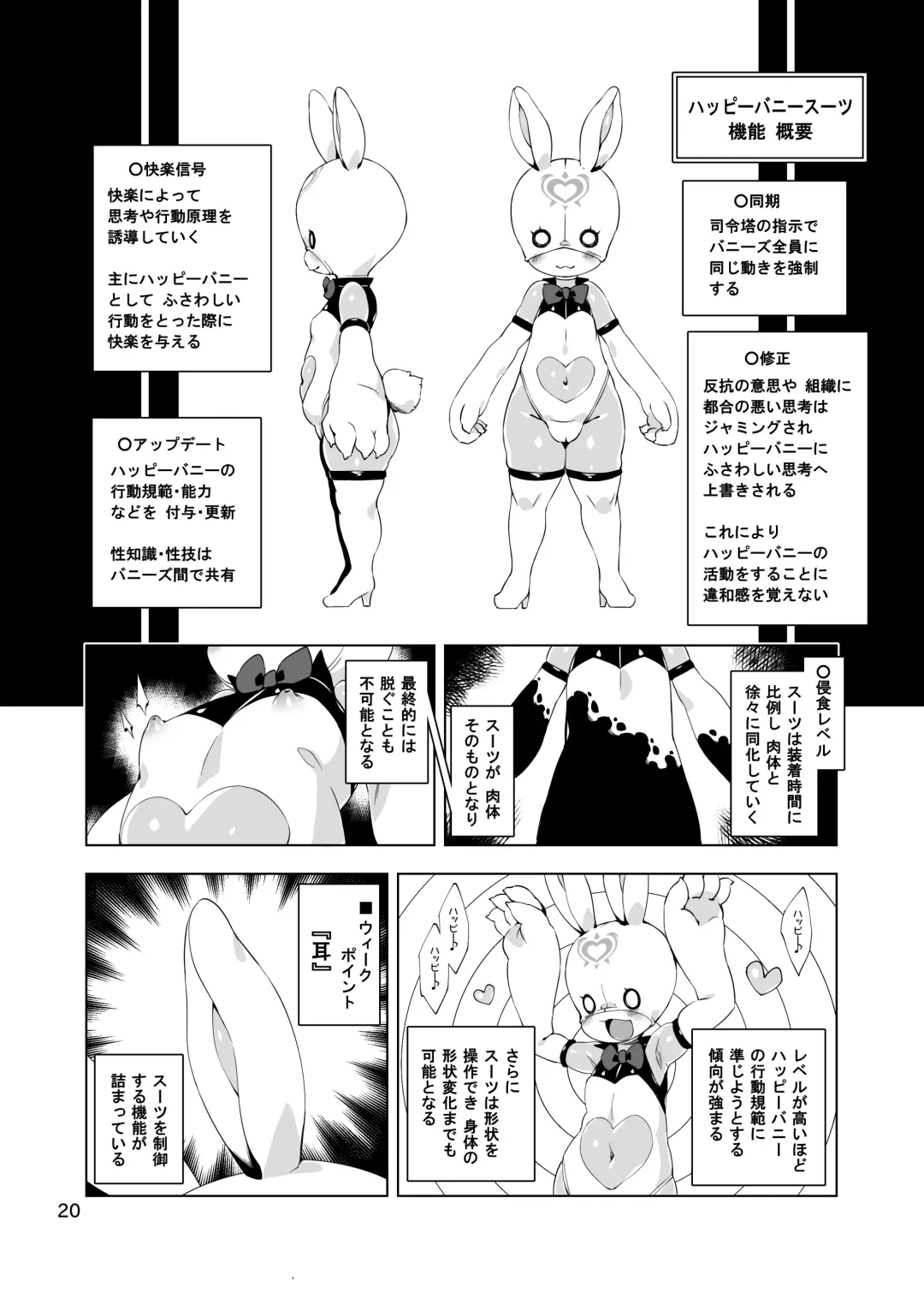 [Hansharu] Happy Bunnys e Sennyuu! -Inran Ero Usagi-ka Suit- Fhentai - Page 20