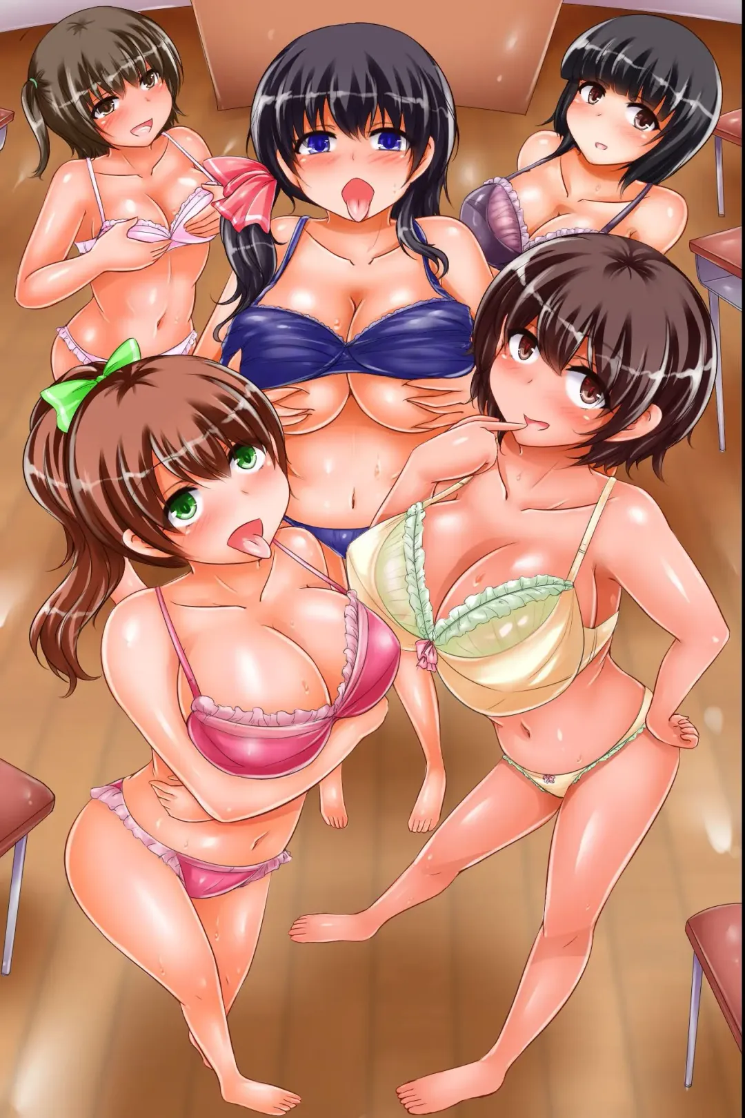 [Chro] Haramase-ka no Tanetsuke Seikyouiku ~Kyonyuu de Hatsuiku no Yoi Seito Zenin to Nama-Hame Nakadashi Dekiru Inran Gakuen Fhentai - Page 2