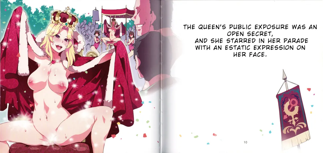 [Mizuryu Kei] Yoiko no Sukebe Douwa Series 1 Hadaka no Chijoou-sama | Lewd Fairy Tale #1 Naked Queen Fhentai - Page 6