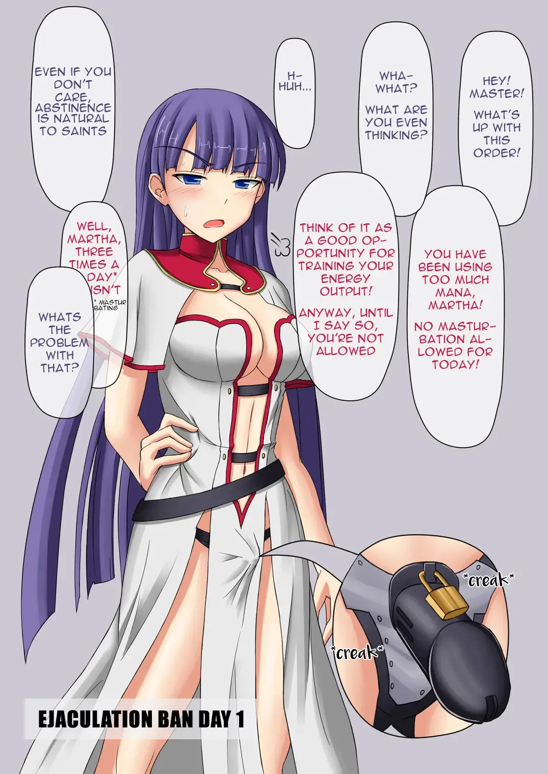 [Futayami] Shasei Kanri Sareta Seijo | EJACULATION CONTROLLED Saint Fhentai.net - Page 3