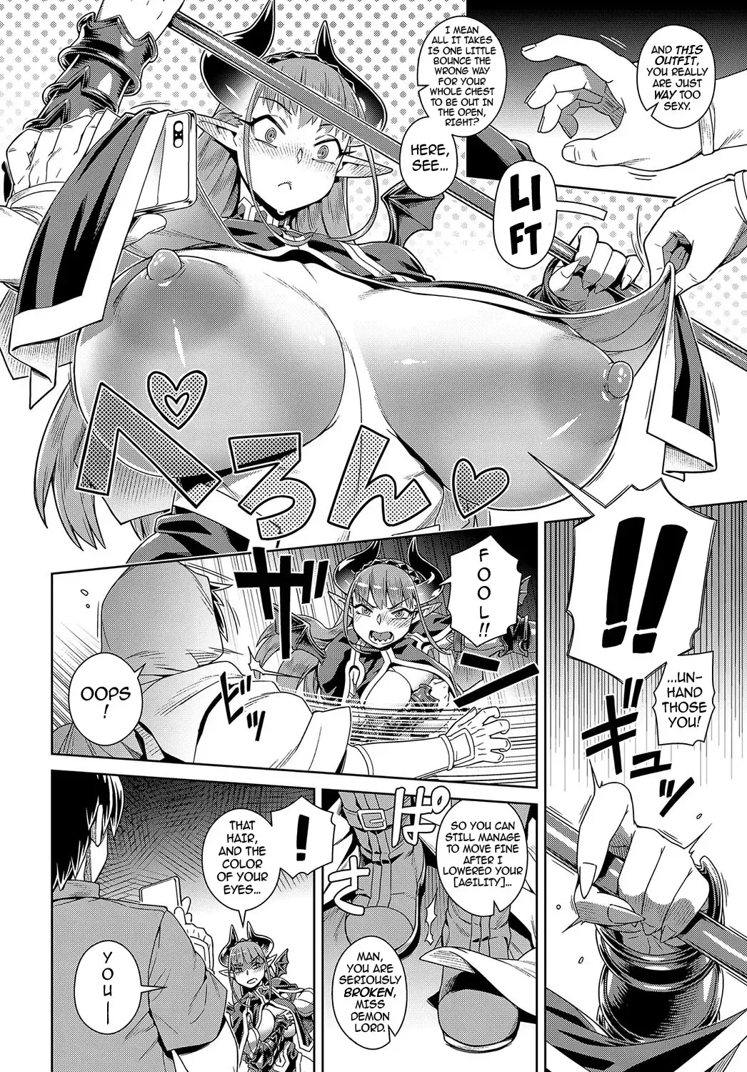 [Kousuke] Ero Sumaho de Maou (Last Boss) Kouryaku | Defeating the Demon Lord (Last Boss) with a Lewd Smart Phone Fhentai - Page 4