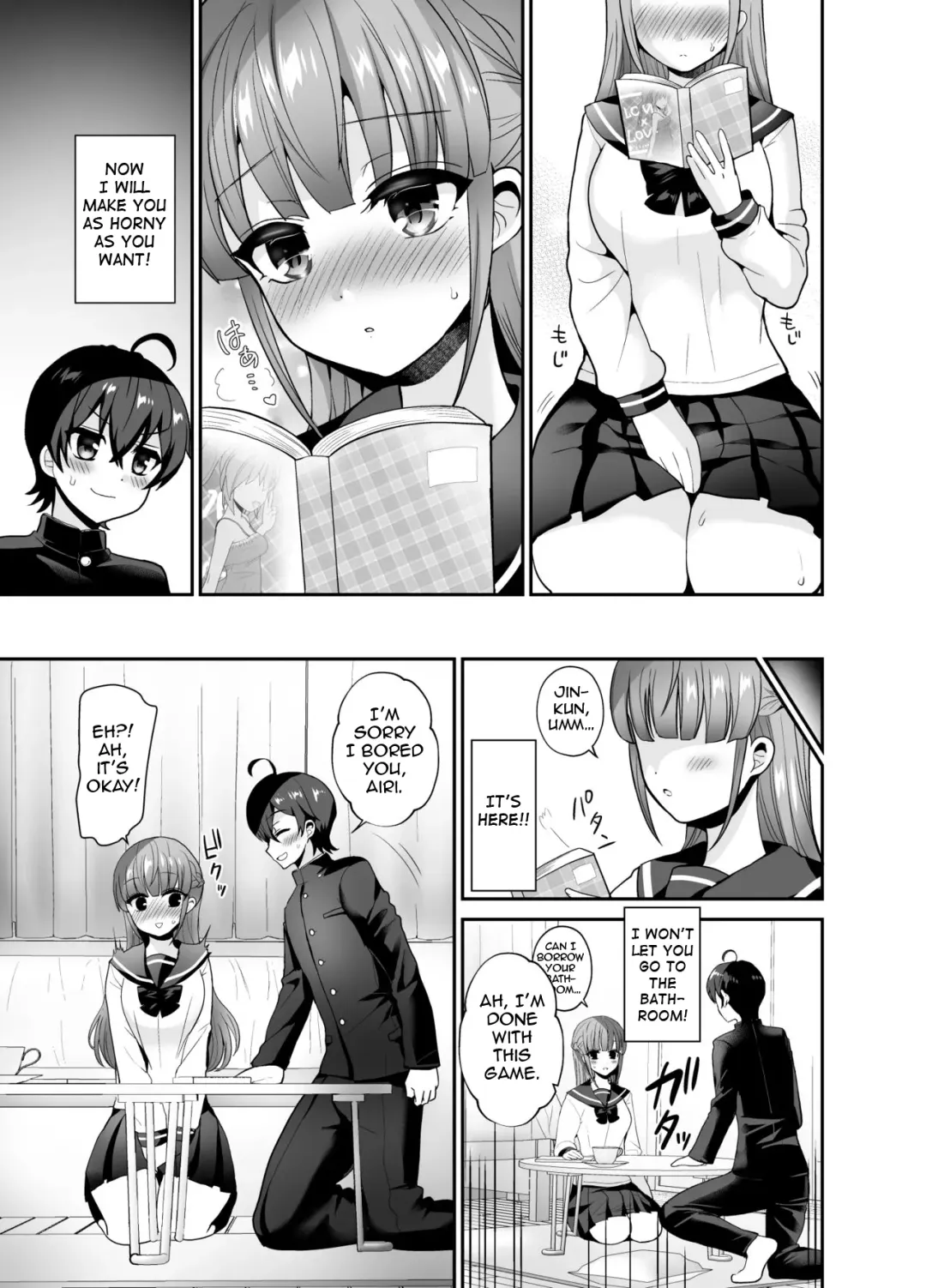 [Piririnegi] Muttsuri Sukebe na Futanari Kanojo o Onaho de Yuuwaku Suru | I tempted my reserved lewd futanari girlfriend with an onahole Fhentai - Page 5