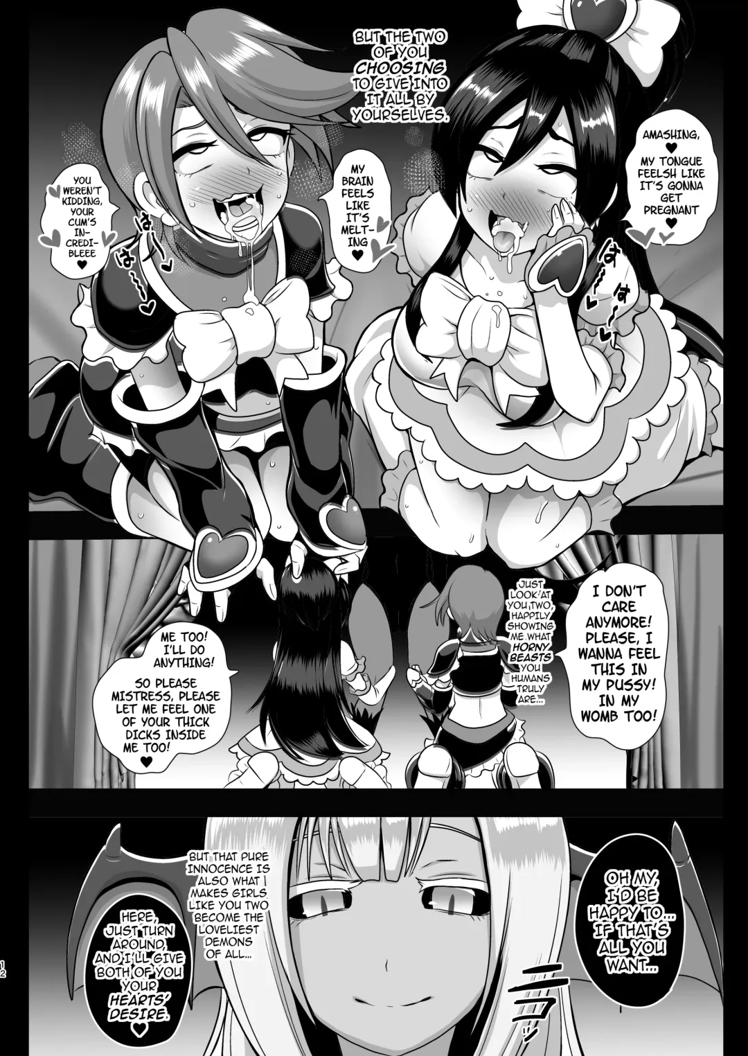 [Akuochisukii Sensei] Inma Tensei ~Futari wa Precubu~ | Succubus Reincarnation ~We Are Pretty Succubi~ Fhentai.net - Page 12