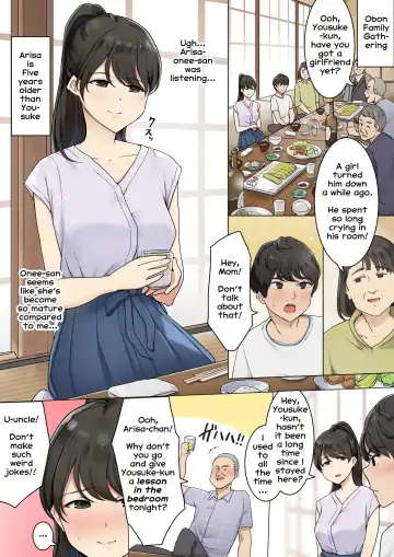 [Wakamatsu] Shinseki no Onee-san ni Fudeoroshi Shitemorau Ohanashi - Fhentai.net