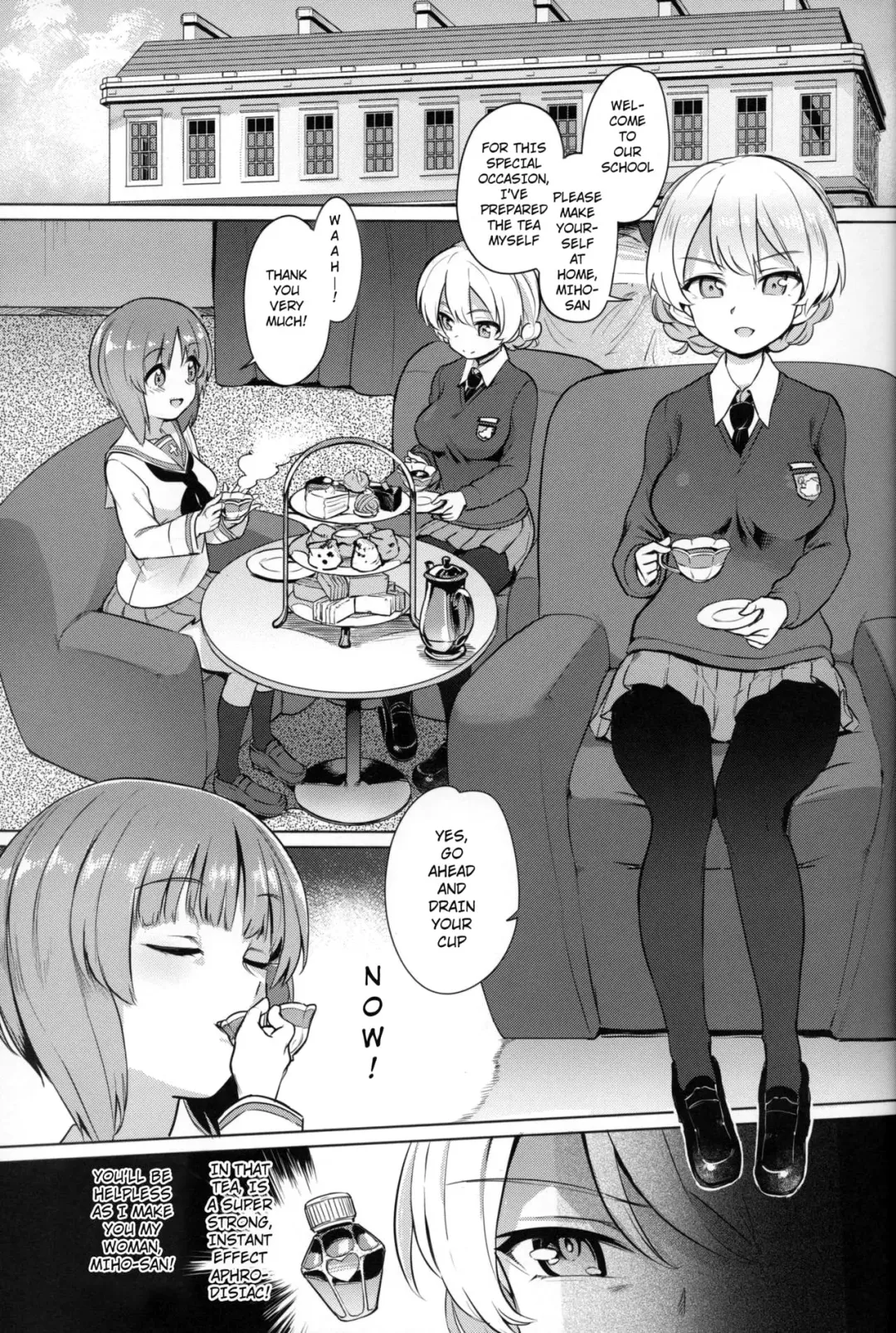 [Aomushi] Chinpo Yakuza Miporin 4 Koucha Kairaku Choukyou Hen | Chinpo Yakuza Miporin 4 Black Tea Slave Training Fhentai - Page 2