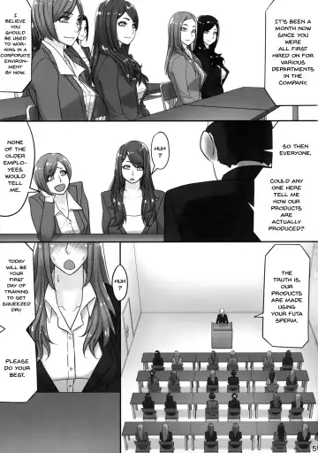 [Berggold] Futanari Joshi Shinnyuu Shain Kenshuu | Newhire Training Fhentai - Page 4