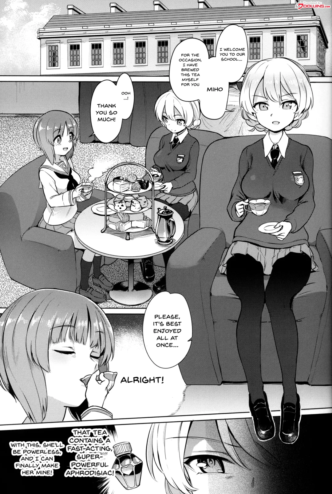 [Aomushi] Chinpo Yakuza Miporin 4 Koucha Kairaku Choukyou Hen | Chinpo Yakuza Miporin 4 Tea Please Training Edition Fhentai.net - Page 2