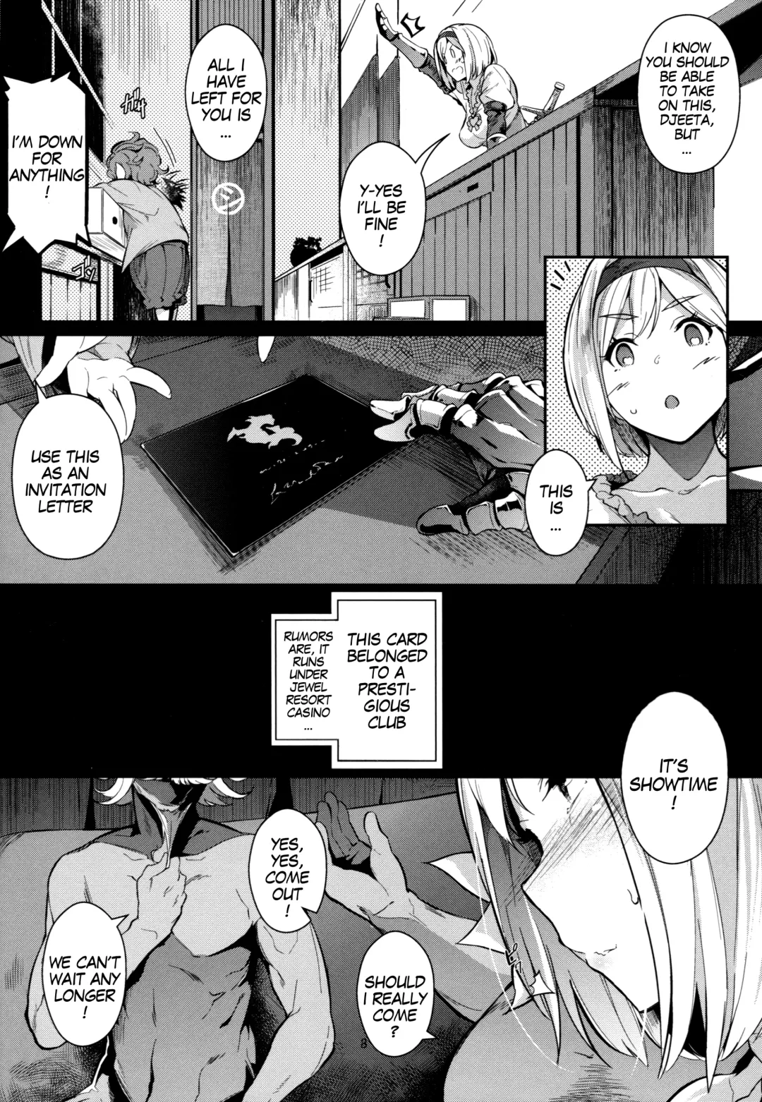 [Kuronomiki] Gran Nyuu Fantasy Side G Shoujo D | Gran Boob Fantasy Side G Miss D Fhentai - Page 8