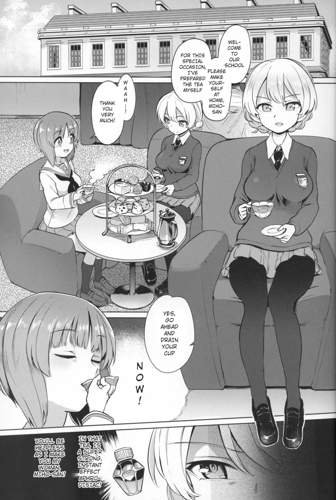 [Aomushi] Chinpo Yakuza Miporin 4 Koucha Kairaku Choukyou Hen | Chinpo Yakuza Miporin 4 Black Tea Slave Training Fhentai - Page 2