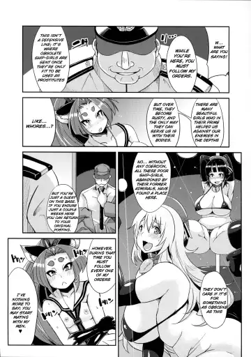 [Yumano Yuuki] Dorei Shoufukan Hatsuharu | The Ship-Girl Hatsuharu Becomes an Enslaved Whore. Fhentai - Page 8