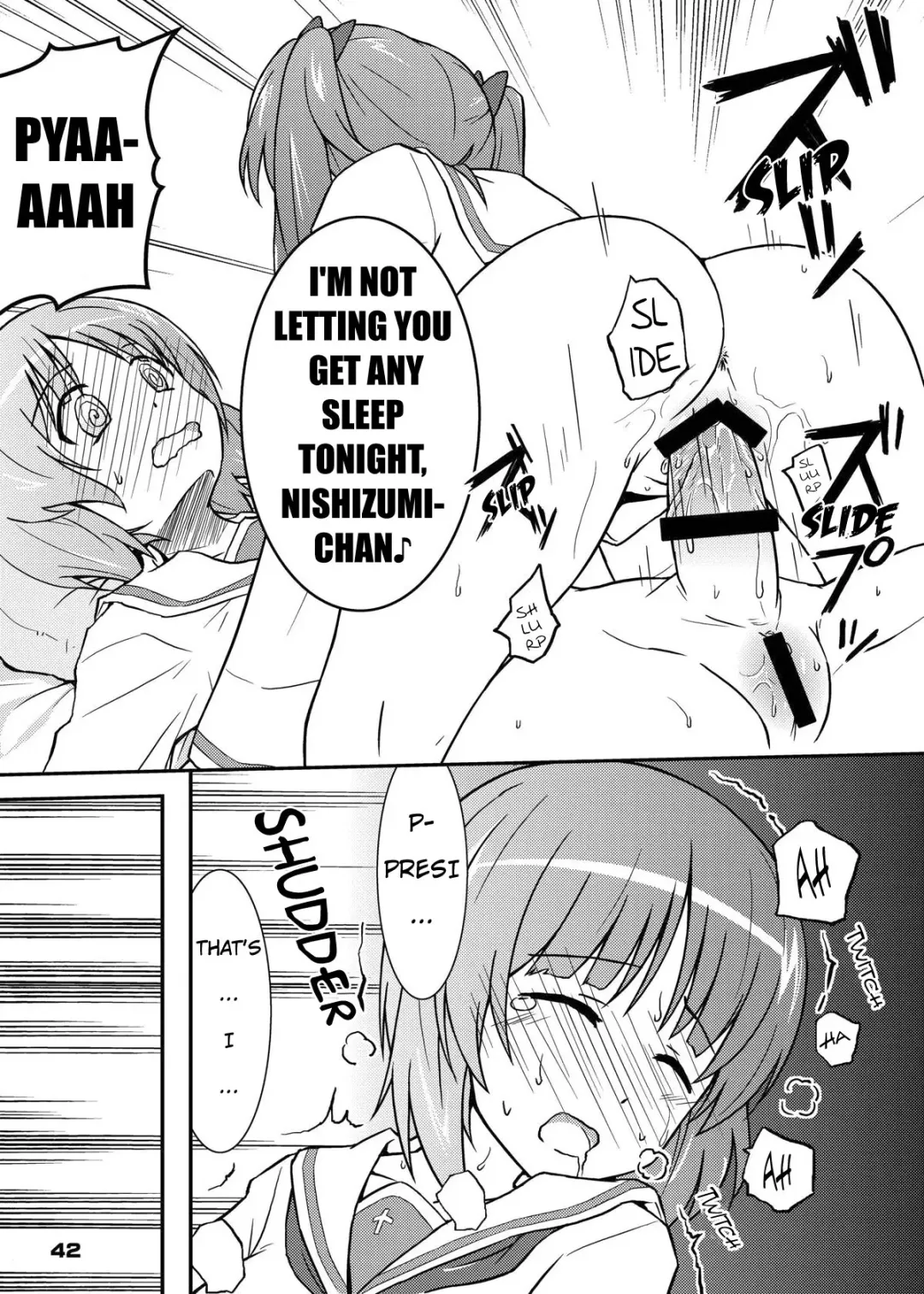 [Muuna] Nishizumi-chan ni Chinchin o Tsukkomareru Yume o Mitanda | I Dreamt About Nishizumi-chan Sticking Her Cock in Me Fhentai.net - Page 7