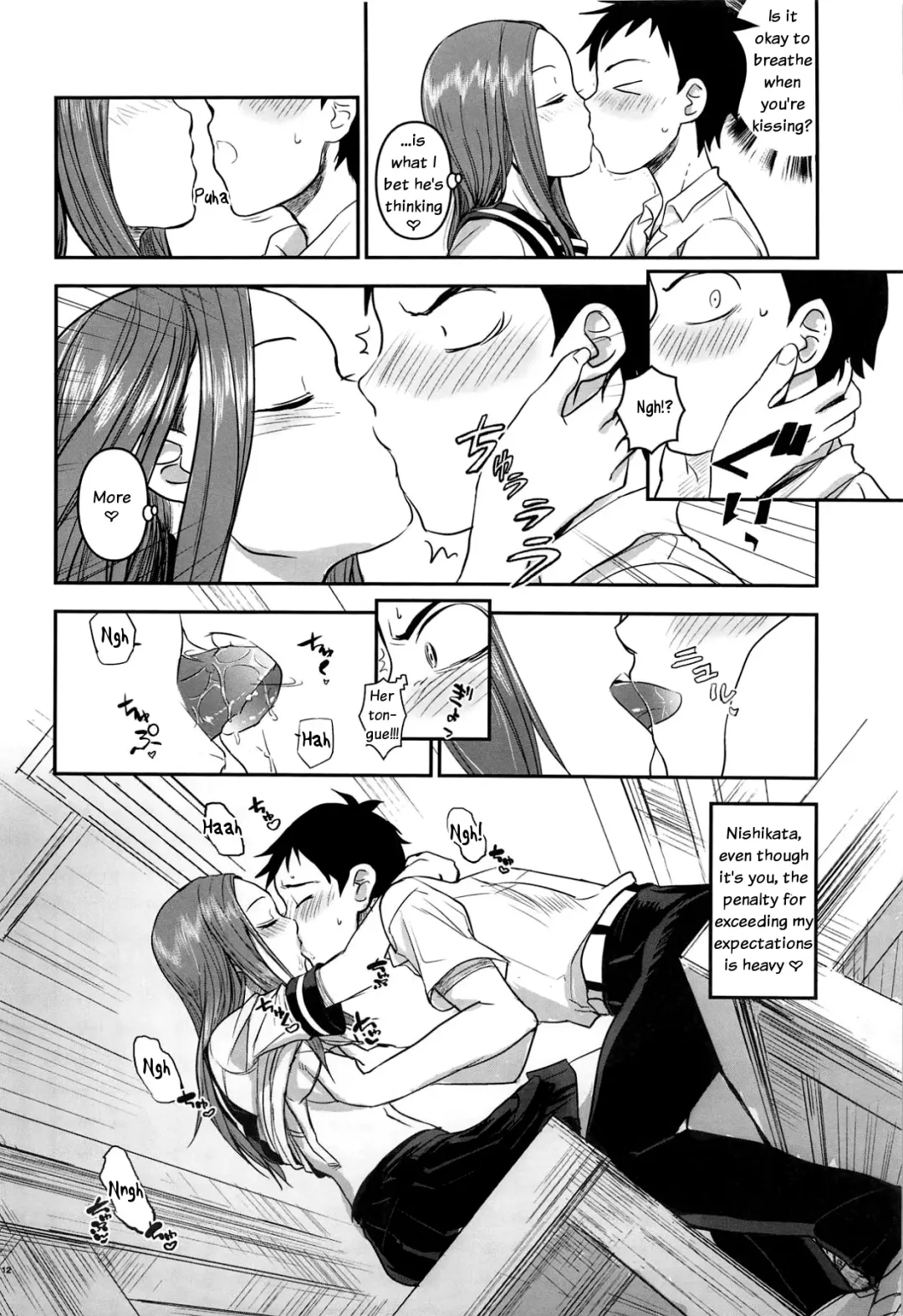 [Nanase Masato] XXXX Jouzu no Takagi-san Fhentai - Page 11