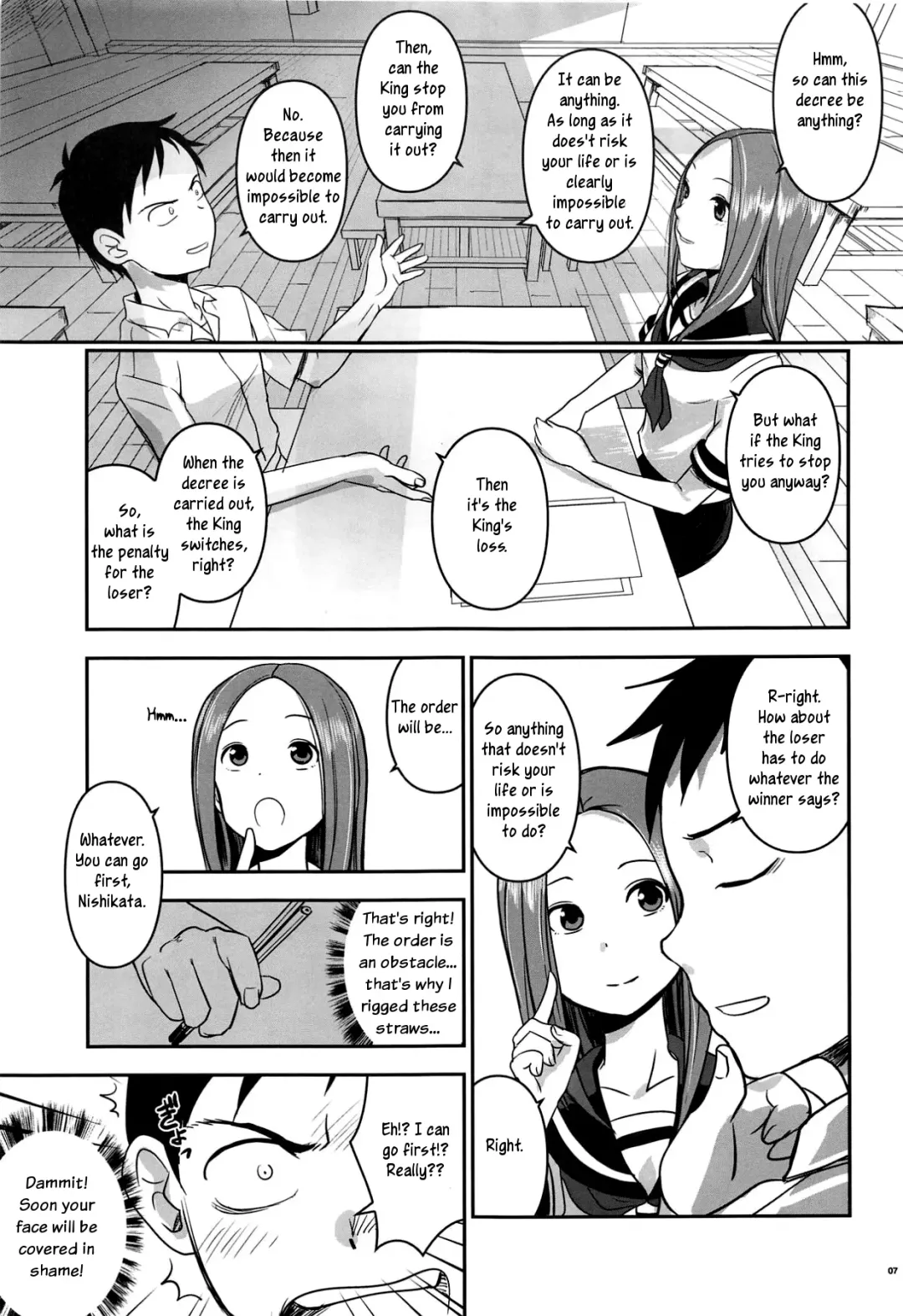 [Nanase Masato] XXXX Jouzu no Takagi-san Fhentai - Page 6