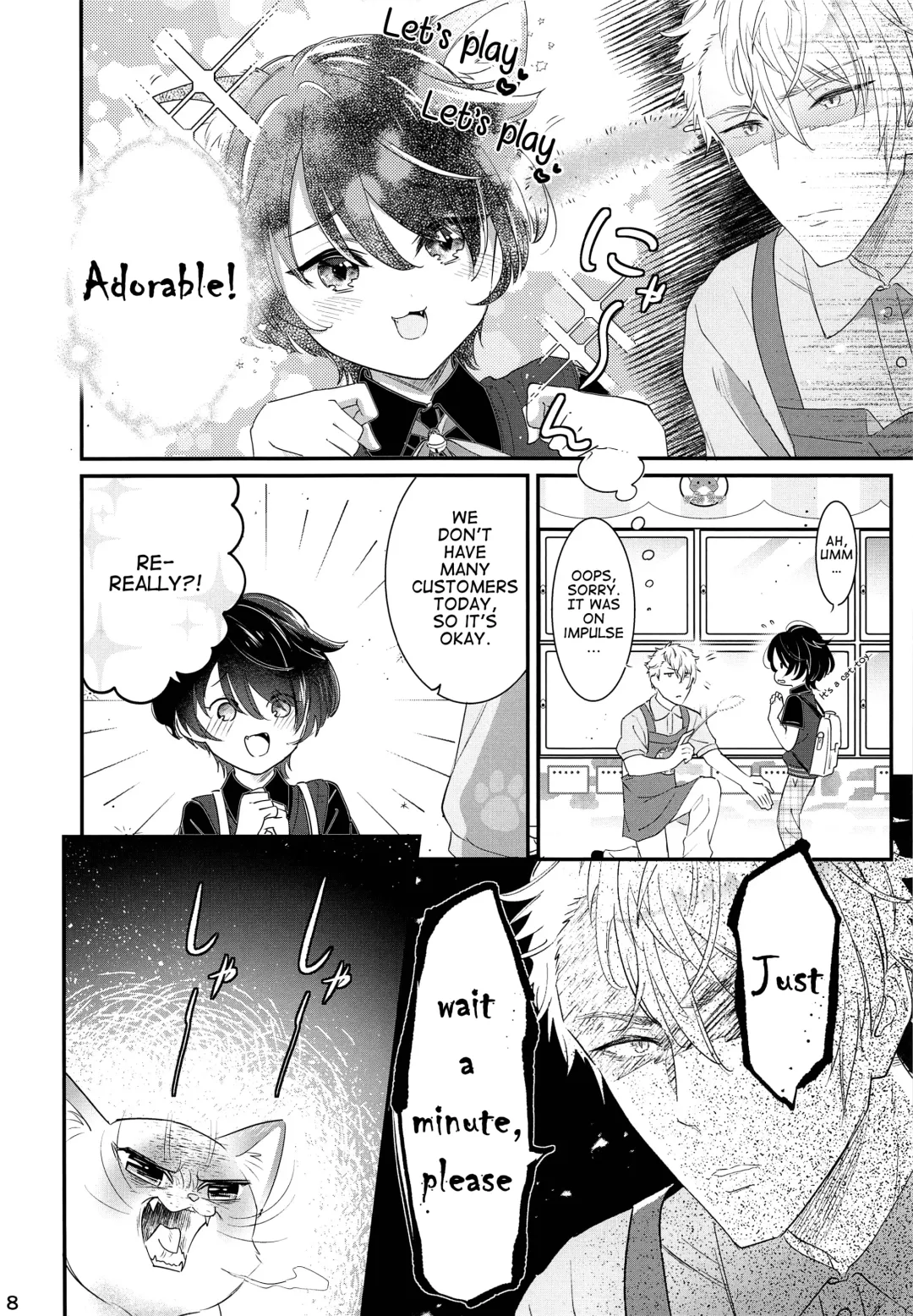 [Amai Choco] Koneko no Ronron | Ronron, the Little kitten Fhentai - Page 7